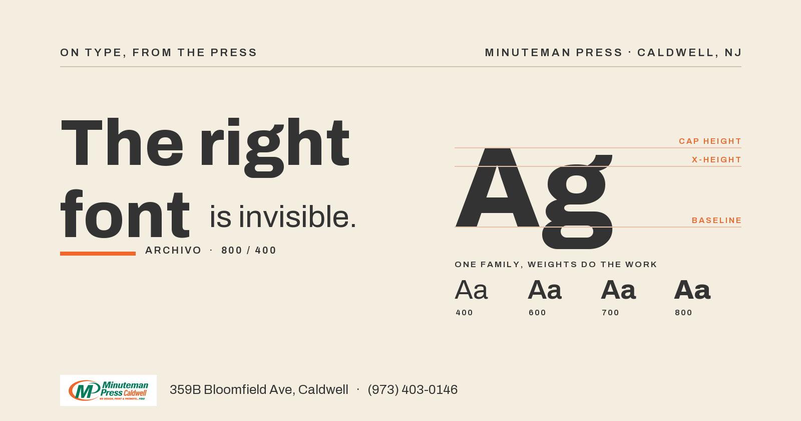 The Power of the Right Font